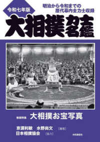 大相撲力士名鑑 〈令和七年版〉 - 明治から令和までの歴代幕内全力士収録