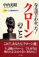 なるほどわかった！クローンのこと - クローン人間は幸せか？