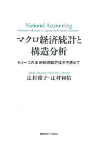 マクロ経済統計と構造分析―もう一つの国民経済勘定体系を求めて