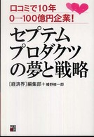 セプテムプロダクツの夢と戦略 - 口コミで１０年０→１００億円企業！