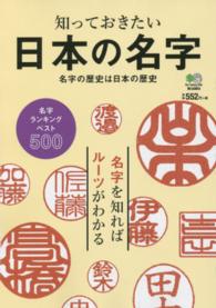 知っておきたい日本の名字 - 名字の歴史は日本の歴史