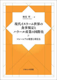 現代イスラーム世界の食事規定とハラール産業の国際化 - マレーシアの発想と牽引力