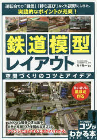 コツがわかる本<br> 鉄道模型レイアウト　空間づくりのコツとアイデア―思い通りに風景を作る