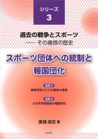 過去の戦争とスポーツ 〈シリーズ３〉 - その痛恨の歴史 スポーツ団体への統制と報国団化