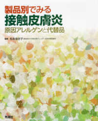 製品別でみる接触皮膚炎 - 原因アレルゲンと代替品