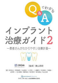 Ｑ＆Ａでわかるインプラント治療ガイド 〈２〉 - 患者さんがわかりやすい治療計画