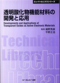 透明酸化物機能材料の開発と応用 ＣＭＣ　ＴＬ