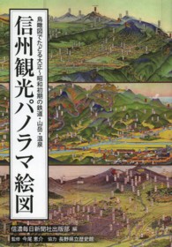 信州観光パノラマ絵図 - 鳥瞰図でたどる大正～昭和初期の鉄道・山岳・温泉