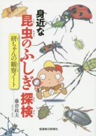 身近な昆虫のふしぎ探検 - 研ちゃんの観察ノート
