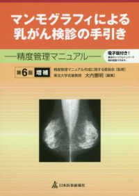 マンモグラフィによる乳がん検診の手引き - 精度管理マニュアル （第６版増補）