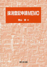 抹消登記申請ＭＥＭＯ