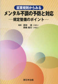 就業規則からみるメンタル不調の予防と対応 - 規定整備のポイント