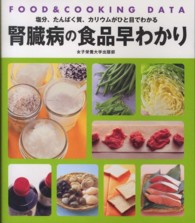 腎臓病の食品早わかり - ＦＯＯＤ＆ＣＯＯＫＩＮＧ　ＤＡＴＡ