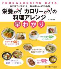 栄養アップ！カロリーアップ！の料理アレンジ早わかり - ＦＯＯＤ　＆　ＣＯＯＫＩＮＧ　ＤＡＴＡ