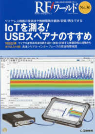 ＲＦワールド 〈ｎｏ．３６〉 - 無線と高周波の技術解説マガジン ＩｏＴを測る！ＵＳＢスペアナのすすめ