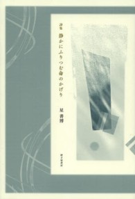 静かにふりつむ命のかげり - 詩集