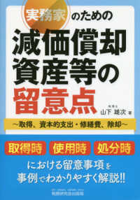 実務家のための減価償却資産等の留意点 - 取得、資本的支出・修繕費・除却