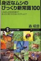 サイエンス・アイ新書<br> 身近なムシのびっくり新常識１００―いもむしが日本を救う？めったに見つからないカブトムシ？