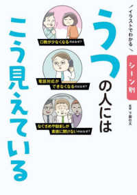 イラストでわかる　シーン別　うつの人にはこう見えている