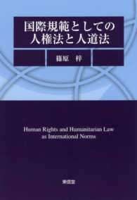 国際規範としての人権法と人道法