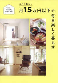 ひとり暮らし月１５万円以下で毎日楽しく暮らす