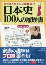 日本史１００人の履歴書