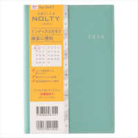 ９６９７　４月始まり　ＮＯＬＴＹ　アクセスＢ６マンスリー日曜始まり（ブルー）