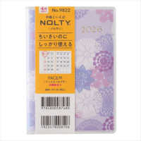 ９８２２　４月始まりペイジェムマンスリーリュミエールＰｅｔｉｔ日曜（ライラック）