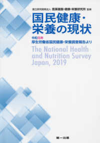 国民健康・栄養の現状 - 令和元年厚生労働省国民健康・栄養調査報告より