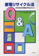 家電リサイクル法（特定家庭用機器再商品化法）Ｑ＆Ａ