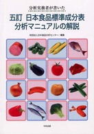 分析実務者が書いた五訂日本食品標準成分表分析マニュアルの解説