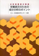 栄養表示のための成分分析のポイント―分析実務者が解説