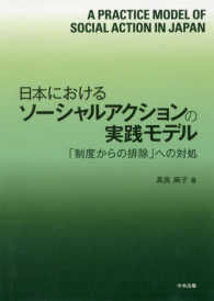 日本におけるソーシャルアクションの実践モデル - 「制度からの排除」への対処