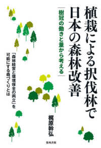 植栽による択伐林で日本の森林改善 - 樹冠の働きと量から考える