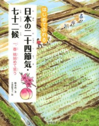 日本の二十四節気・七十二候 〈１．（春）〉 - はじめてふれる 桃始めて笑う