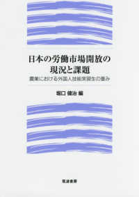 日本の労働市場開放の現況と課題 - 農業における外国人技能実習生の重み