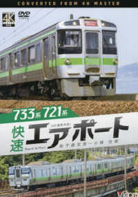 ＤＶＤ＞７３３系７２１系　快速エアポート - 新千歳空港～小樽往復　４Ｋ撮影作品 ＜ＤＶＤ＞