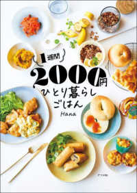 １週間２０００円　ひとり暮らしごはん