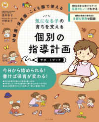 幼稚園・保育園・こども園で使える　気になる子の育ちを支える　個別の指導計画サポー