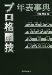 プロ格闘技年表事典 - プロレス・ボクシング・大相撲・総合格闘技