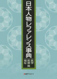 日本人物レファレンス事典　医学・医療・福祉篇