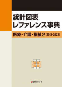 統計図表レファレンス事典―医療・介護・福祉〈２〉２０１３－２０２２