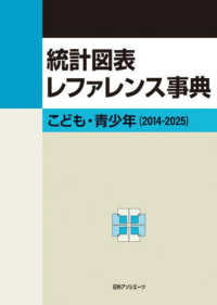 統計図表レファレンス事典―こども・青少年　２０１４－２０２５