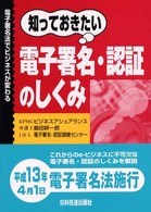 知っておきたい電子署名・認証のしくみ - 電子署名法でビジネスが変わる