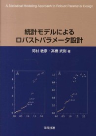 統計モデルによるロバストパラメータ設計