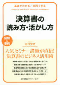 決算書の読み方・活かし方 基本がわかる実践できる