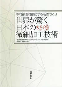 世界が驚く日本の微細加工技術―不可能を可能にするものづくり