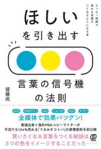 ほしいを引き出す言葉の信号機の法則