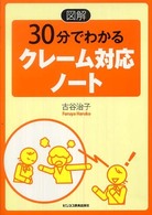 図解　３０分でわかるクレーム対応ノート