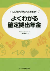 よくわかる確定拠出年金 - ここだけは押さえておきたい